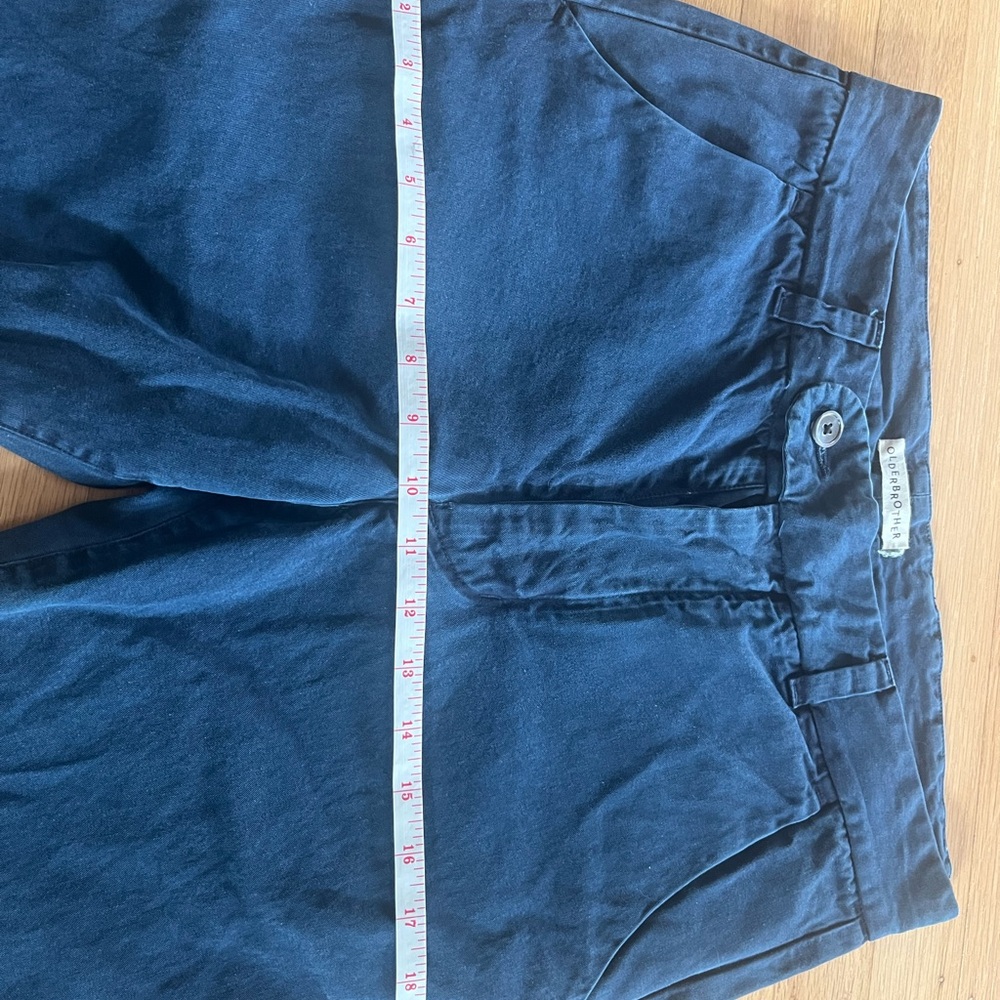 Older Brother Indigo Patchwork Pants - image 3